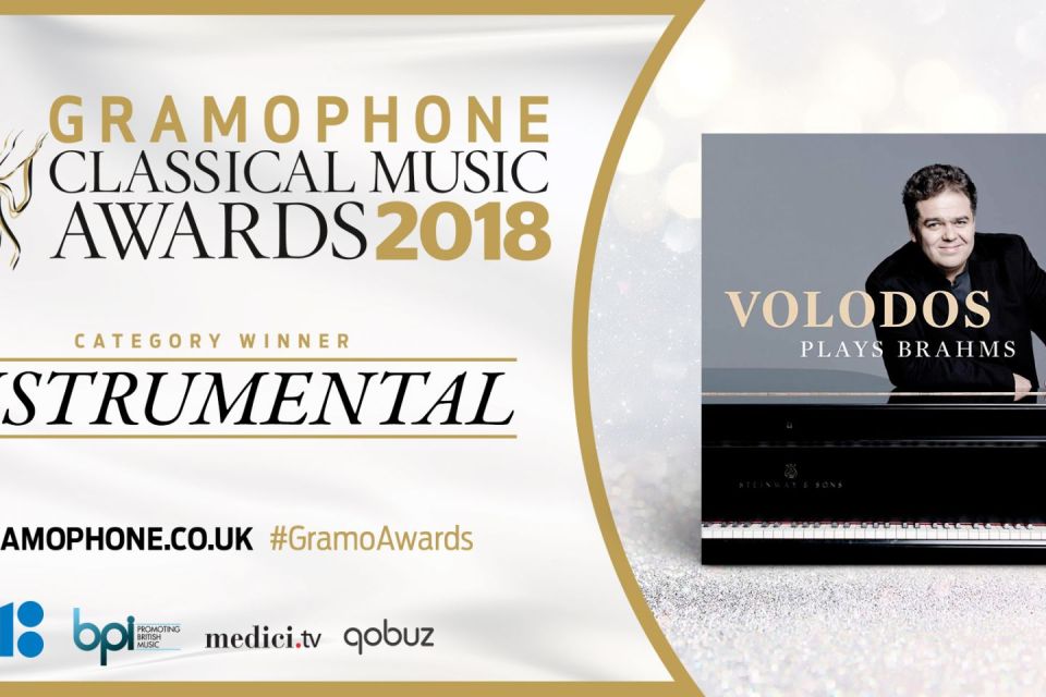 Arcadi Volodos wins the Gramaphone Award 2018 Instrumental performance